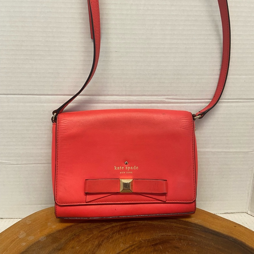 Kate Spade Coral Salmon Pink Crossbody bag